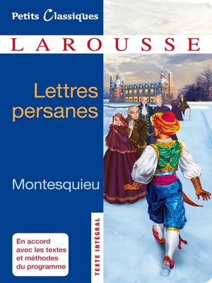 cover image of Lettres persanes